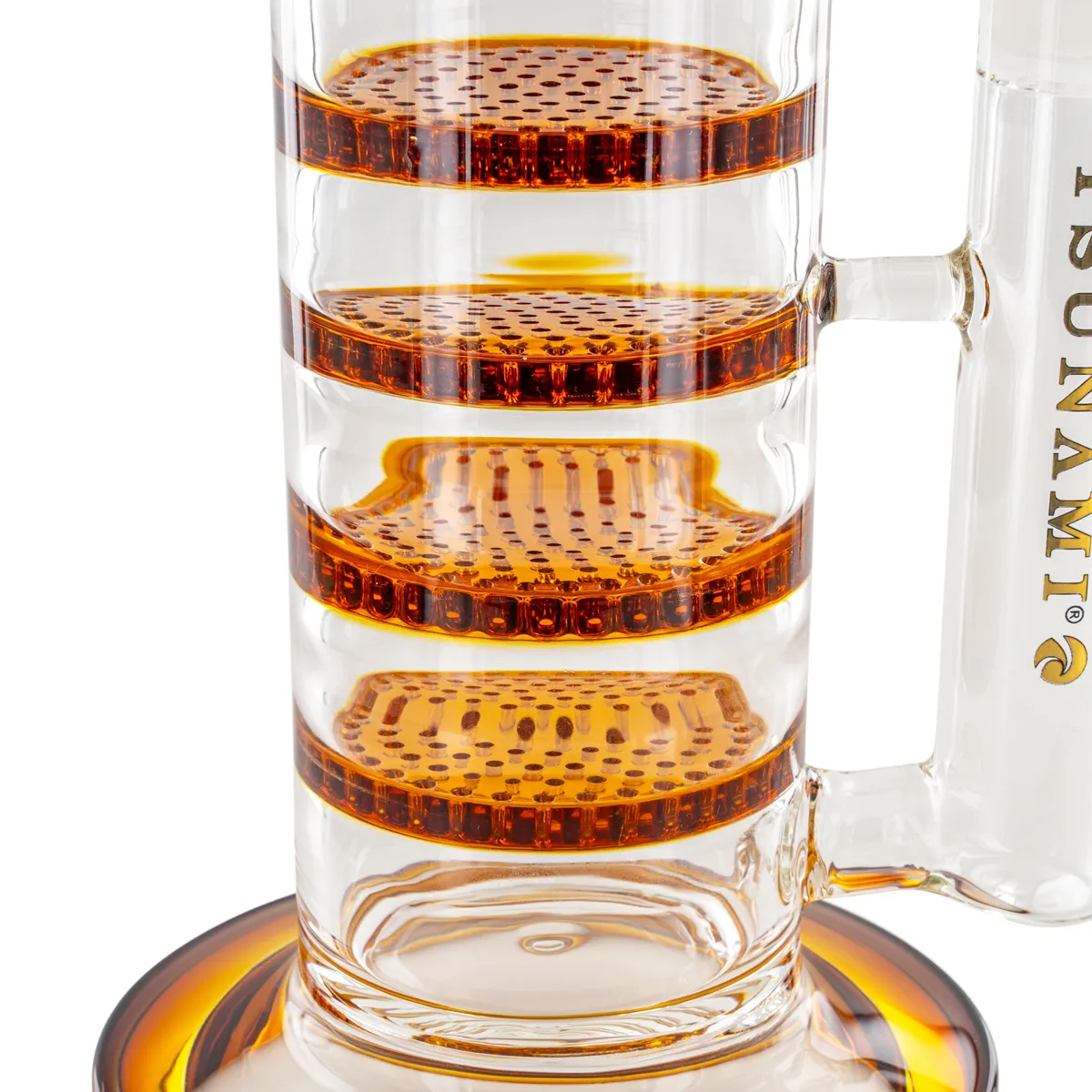 Triple Honeycomb Turbine Bong 18'' (Tsunami Glass) — image 3