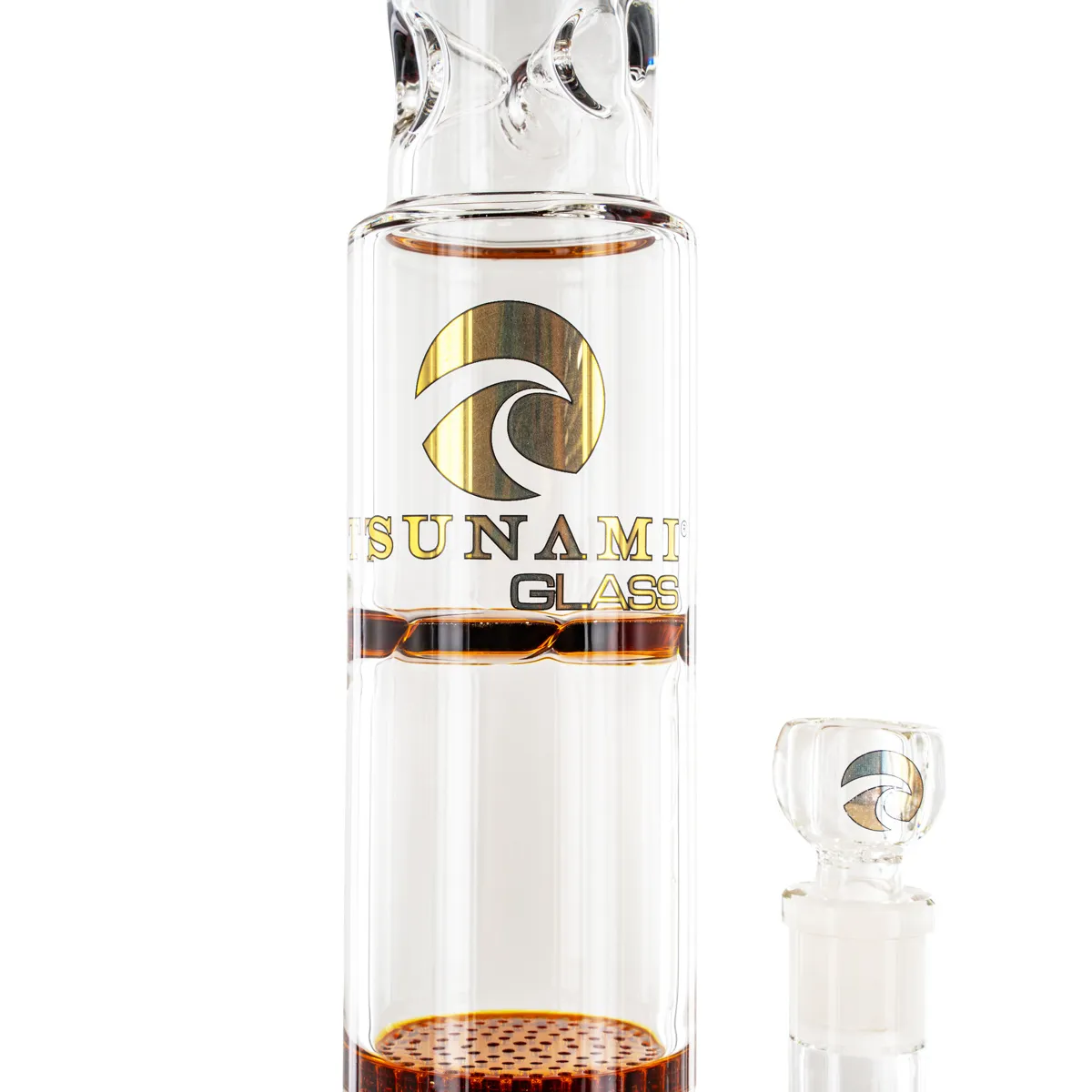 Triple Honeycomb Turbine Bong 18'' (Tsunami Glass) — image 4