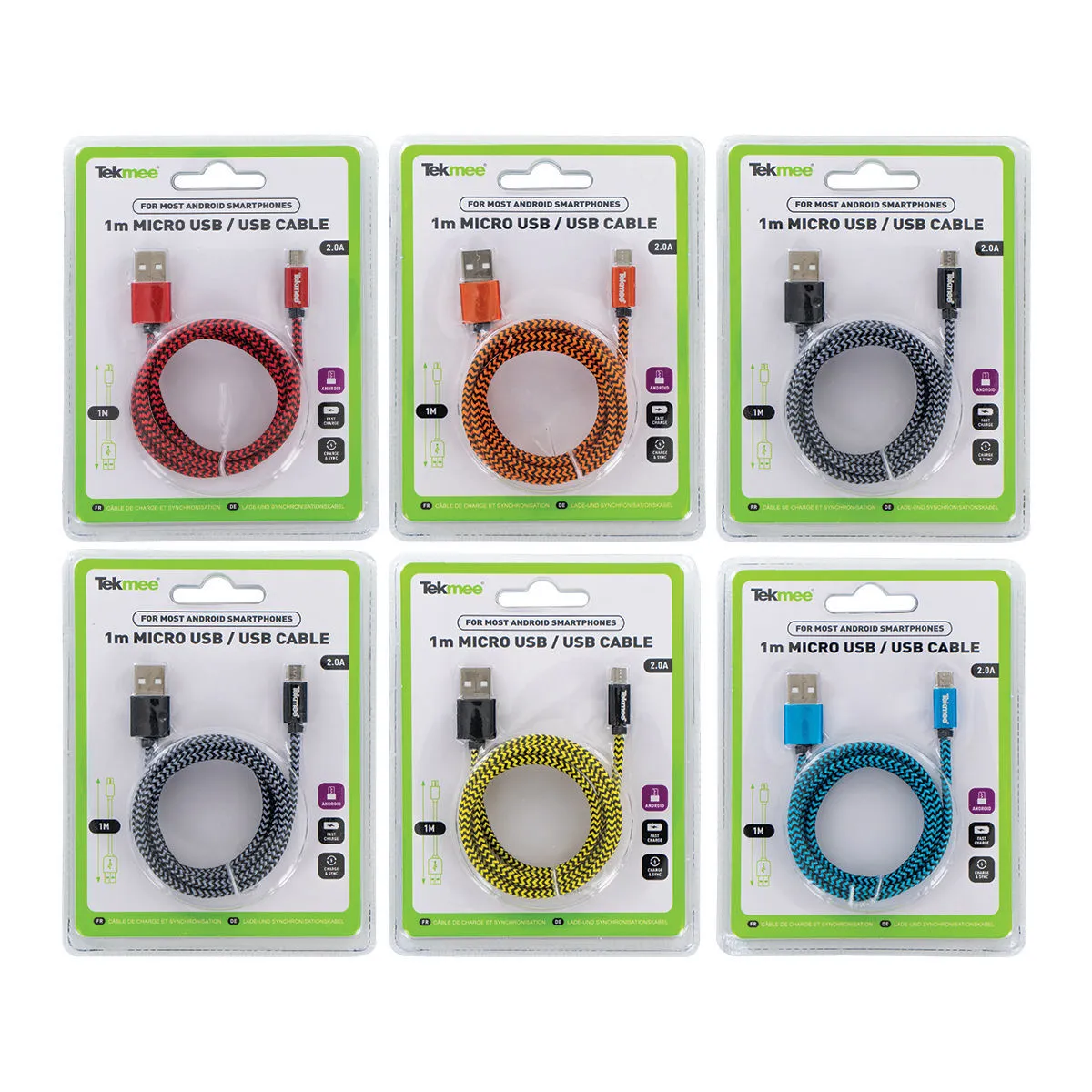 USB (Micro & C) Cable 1m — image 2
