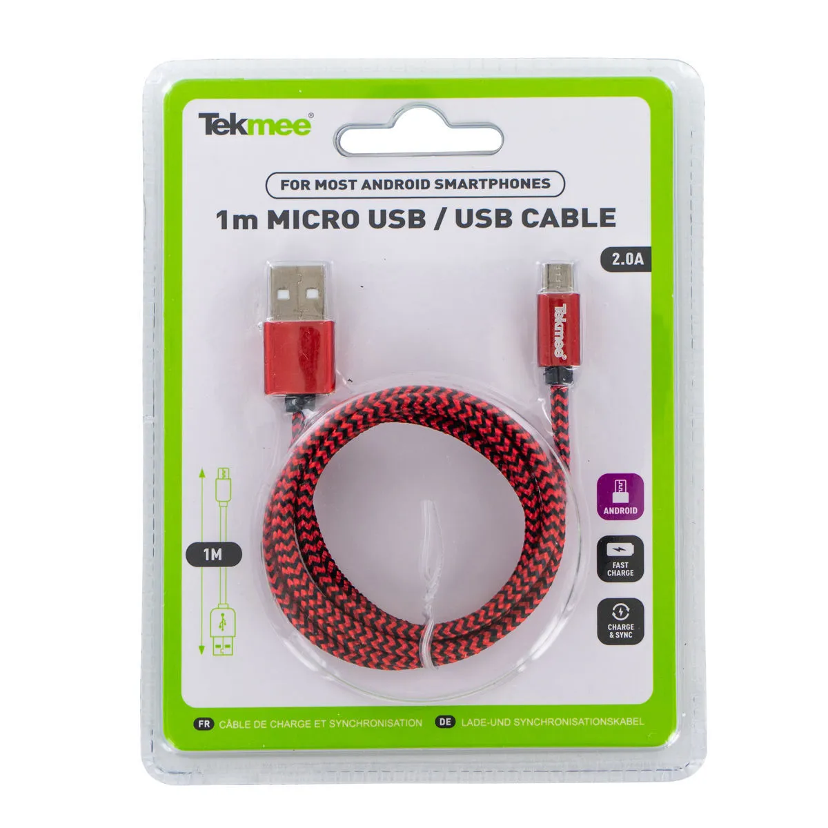 USB (Micro & C) Cable 1m — image 3