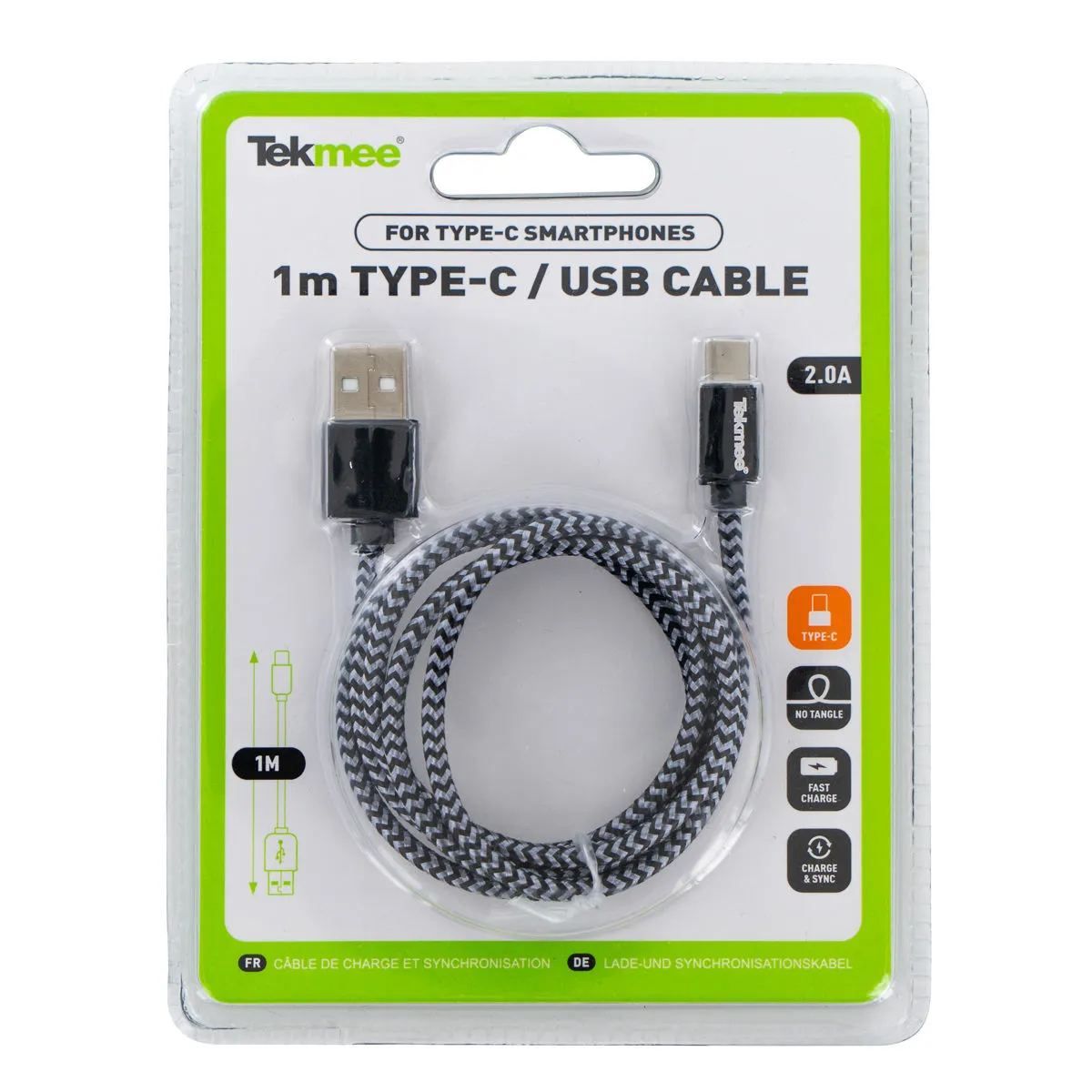 USB (Micro & C) Cable 1m — image 4